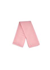 Pink lightweight women's scarf SZADT-0217-5D(W26), front product view on white background.