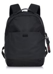 Men's two-compartment black backpack TORMN-0311-99(W24)-01