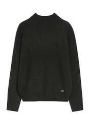 Black classic women's sweater SWEDT-0186A-99(Z25)