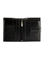 Large men's leather wallet PORMS-0678-99(W26), product view inside on white background.