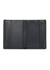 Men's leather small wallet PORMS-0628A-98(Z25), product view from the inside on a white background.