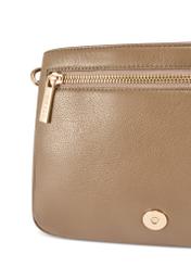 Dark beige leather women's handbag TORES-0911F-1K(W26)