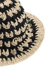 Women's straw hat KAPDT-0048-1H(W26), close-up of the product on a white background.