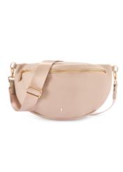 Beige large women's bag TOREN-0345-1A(W26) - front product view, on a white background.