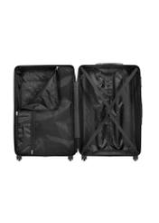 Large suitcase on wheels WALAB-0081-99-28(W26), product view inside on white background.