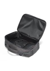 Graphite airplane backpack PLCMN-0017-9D(Z26), product view inside on a light background.