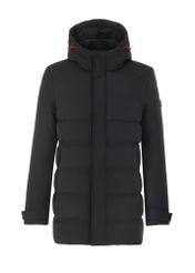 Black men's winter jacket KURMT-0344-99(Z24)