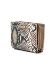 Medium women's leather wallet PORES-0970-86(Z25), diagonal product view on white background.