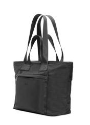 Black large shopper bag TOREN-0325-99(Z25)