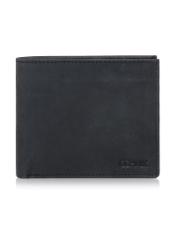 Men's small leather wallet PORMS-0544-99(W23)-01