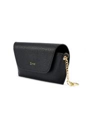Black case with chain POREC-0410-99(W25), diagonal view of the product on a white background.