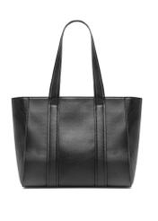 Black women's shopper handbag TOREC-1133-99(W26), product view from the back on a white background.