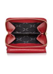 Small red leather women's wallet PORES-0802E-41(Z24)-05