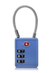 Blue luggage lock AW-005-0014-61(W24)-02