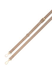 Beige mini women's phone bag TOREC-1368-1B(Z26), product strap view on white background.