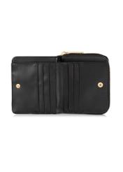 Small black women's wallet with rhinestones POREC-0158C-99(Z23)-05