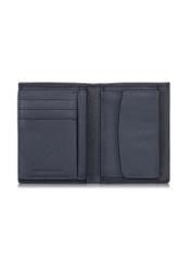 Men's graphite leather wallet PORMS-0545-95(Z23)-03