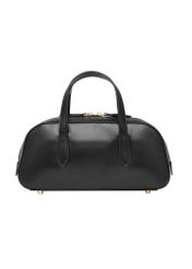 Small women's handbag in black TOREC-1382-99(Z26), product view from the back on a white background.