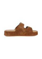 Women's suede platform flip-flops BUTYD-1242-1D(W26)