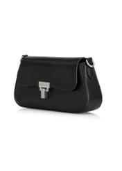 Small trapezoid handbag made of imitation leather TOREC-0957-99(Z24)