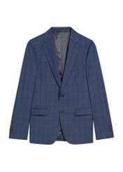 Men's navy blue jacket MARMT-0020-69(Z25), front product view on white background.