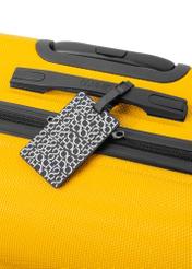 Luggage tag AW-012-0006-98(W25), product view on a suitcase on a white background.