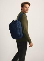 Navy blue airplane backpack PLCMN-0017-69(Z25)