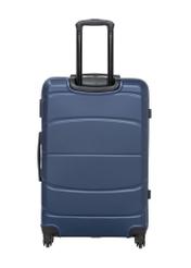 Large suitcase on wheels WALAB-0077-7D-28(W26), product view from the back on a white background.