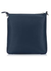 Navy blue women's handbag with pocket TOREC-0708-69(Z24)-04