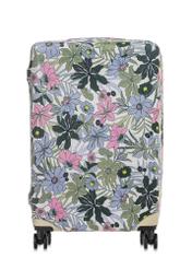 Cover with flowers for a large suitcase AW-005-0023-15-L(W24)-01