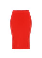 Red pencil skirt SPCDT-0031-42(W21)-02