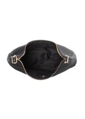 Black women's shopper bag TOREC-1238-99(W26), product view inside on white background.