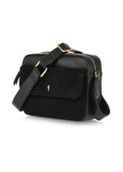 Women's black leather bag TORES-1046-98(Z24)-03