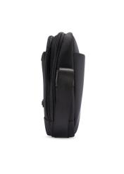 Black men's bag TORMN-0404-99(W26), side view of the product on a white background.