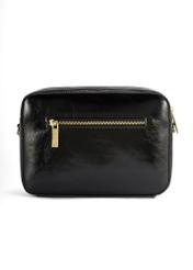 Black women's handbag TOREC-0003J-98(Z25), product view from the back on a white background.