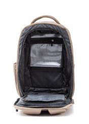 Dark beige airplane backpack PLCMN-0014A-80(Z25)
