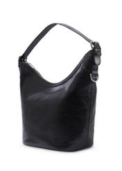 Black large shopper bag TORES-1367-9F(Z26), diagonal product view on a light background.