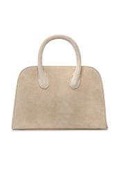 Cream suede women's handbag TORES-1295-0B(W26)
