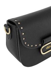 Women's small black mailbag TOREC-0880-99(W24)-06