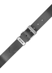 Men's belt PASMS-0127-99(W26) - product view from above, on a white background.