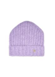 Light purple women's wool hat CZADT-0205-6A(Z26), front product view on white background.