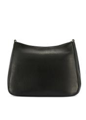 Black women's shoulder bag TORES-1213-9I(W26), product view from the back on a white background.