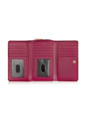 Large pink leather women's wallet PORES-0801B-34(W24)-06