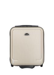 Cabin suitcase on wheels WALAB-0053-0X-16(W26), front view of the product on a white background.