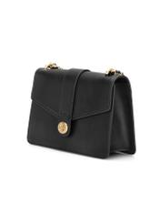 Black women's messenger bag TOREC-1137-99(W26), diagonal product view on a white background.