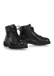 Black leather men's boots BUTYM-0472-99(Z24)-04