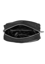 Women's black cosmetic bag TOREN-0271-99(W24)-05