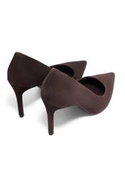 Brown suede women's high heels BUTYD-1131A-1H(Z26)