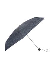 Foldable small women's umbrella with polka dots PARSD-0036-9P(W26), front product view on white background.