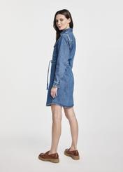 Denim shirt dress SUKDT-0213-69(W25)-03